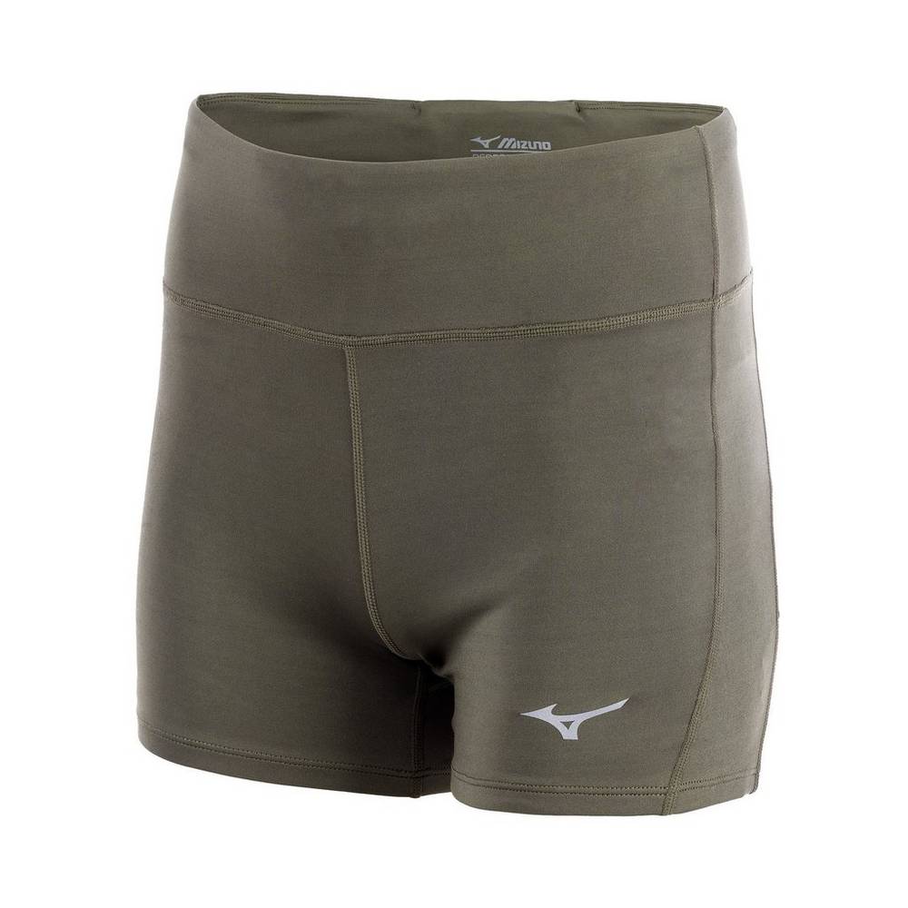 Mallas Mizuno Impulse Short Mujer Gris Outlet TSCY-85136